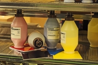 Toner f&uuml;r die Ein Blick in eine unserer Xeikon DCP 500 D