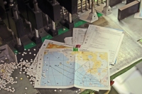 Individuell gebohrte L&ouml;cher f&uuml;r Flugpl&auml;ne.